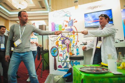 рисунки для выставки SAP Forum Moscow