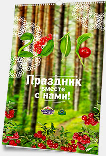 Новогодний календарь «Вологодская ягода» 