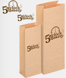 Логотип для пекарен «5 o-clock Bakery»